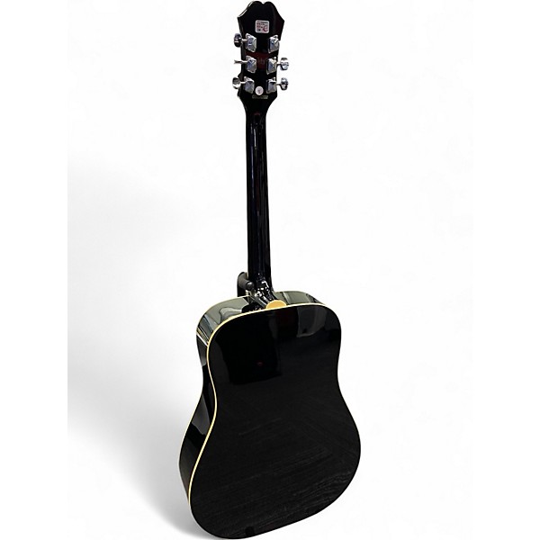 Used Epiphone DR100 Black Acoustic Guitar