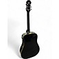 Used Epiphone DR100 Black Acoustic Guitar