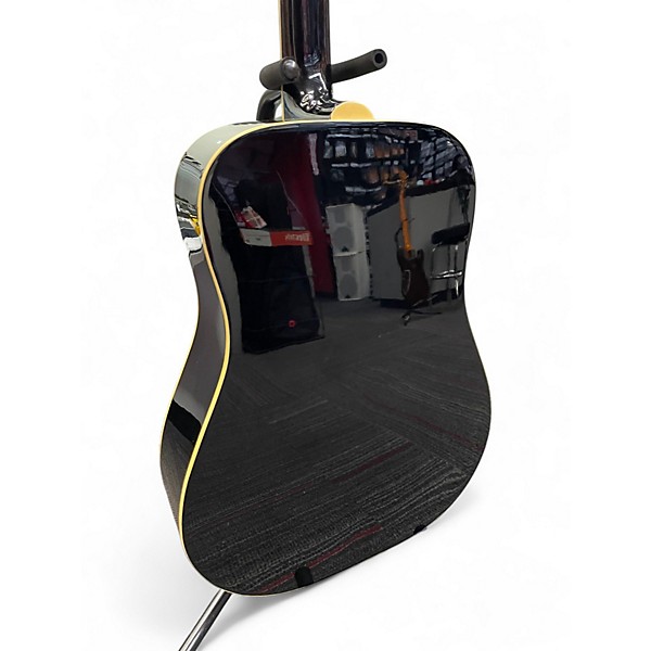 Used Epiphone DR100 Black Acoustic Guitar