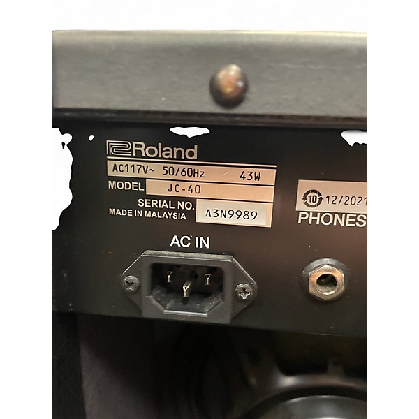 Used Roland JC40 Guitar Combo Amp