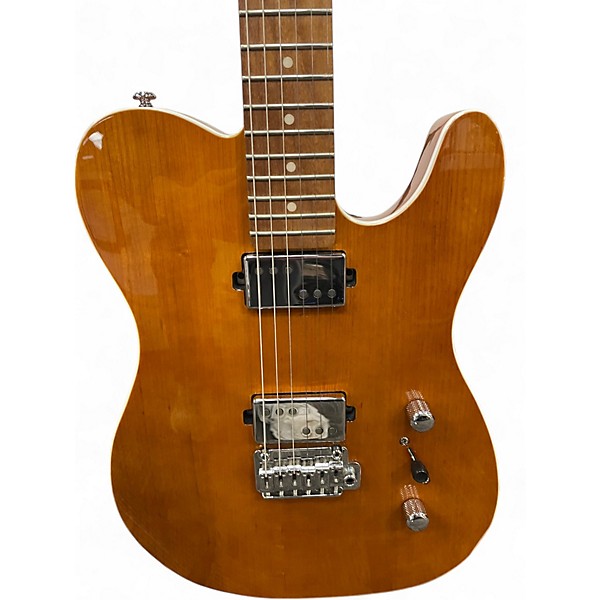 Used Schecter Guitar Research Diamond Series PT Honey Blonde Solid Body Electric Guitar