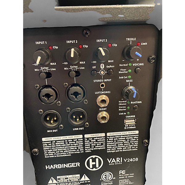 Used Harbinger V2408 Powered Speaker