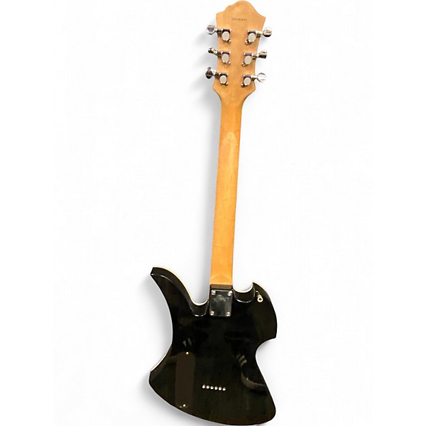 Used B.C. Rich Masterpiece Mockingbird Trans Black Solid Body Electric Guitar