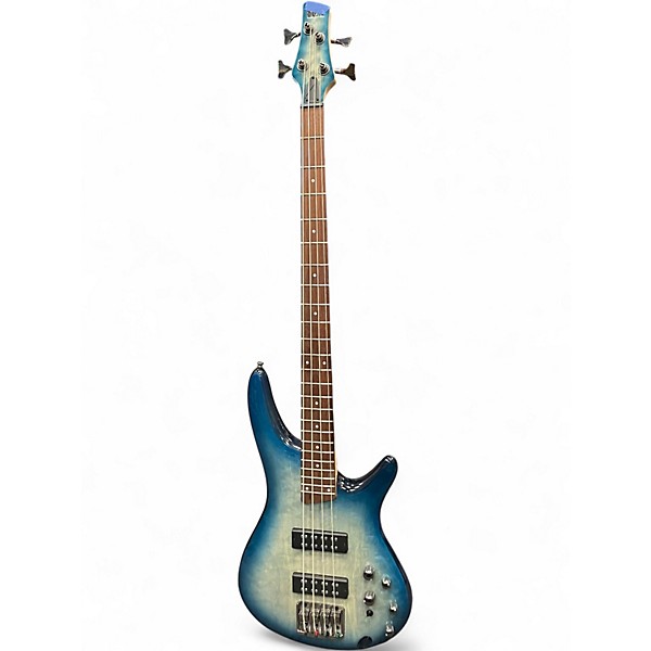 Used Ibanez SDGR cosmic blue sunburst Electric Bass Guitar