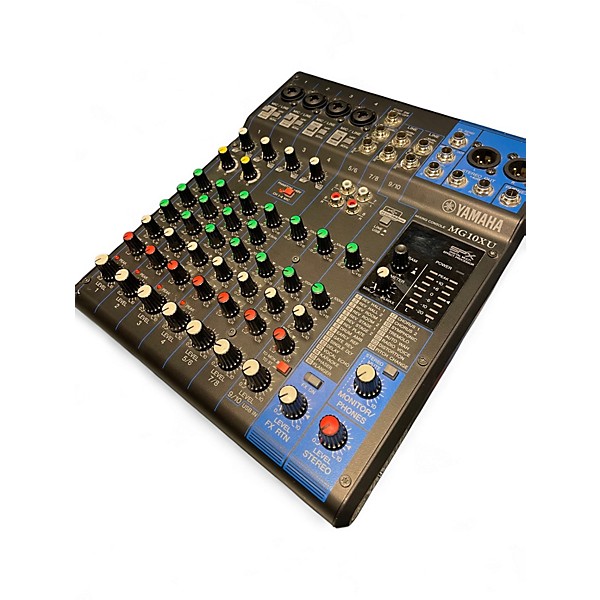 Used Yamaha MG10XU 10 Channel Mixer with Effects Unpowered Mixer