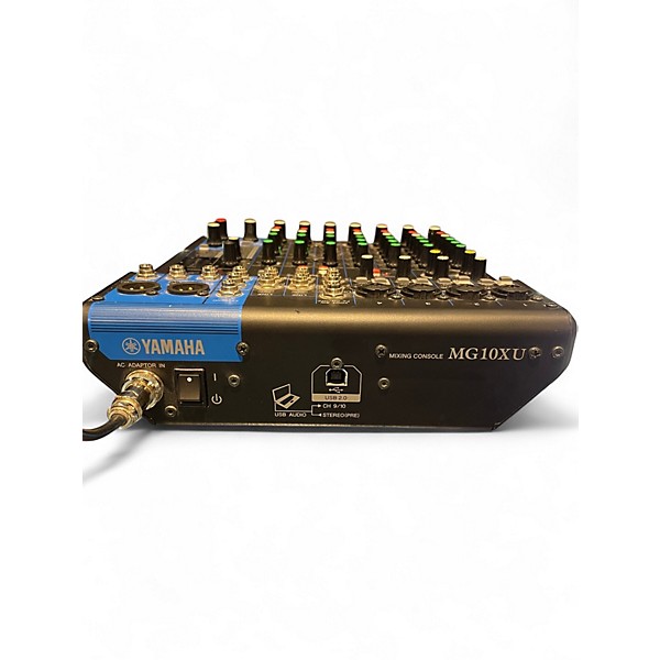 Used Yamaha MG10XU 10 Channel Mixer with Effects Unpowered Mixer