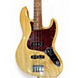 Used 2017 Fender Deluxe Jazz Bass Natural Electric Bass Guitar