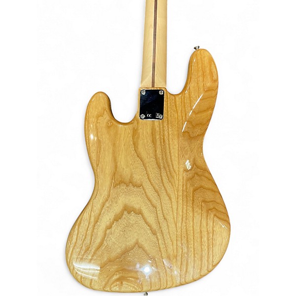 Used 2017 Fender Deluxe Jazz Bass Natural Electric Bass Guitar