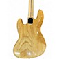 Used 2017 Fender Deluxe Jazz Bass Natural Electric Bass Guitar