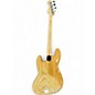Used 2017 Fender Deluxe Jazz Bass Natural Electric Bass Guitar