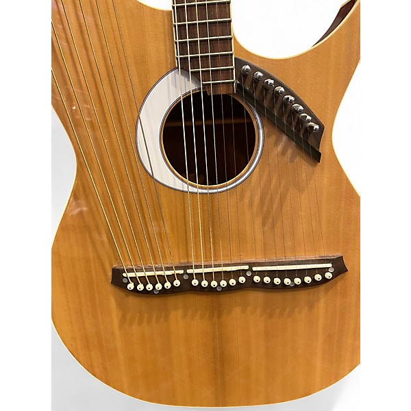 Used Ktone 668 Harp Guitar NATURAL Harp Guitars