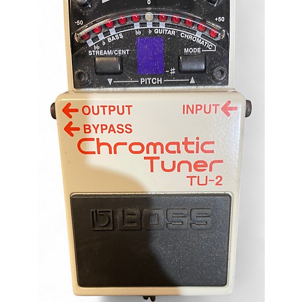 Used BOSS TU2 Chromatic Tuner Pedal