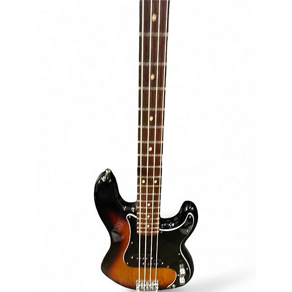 Used Fender Player Precision Bass 2 Tone Sunburst Electric Bass Guitar