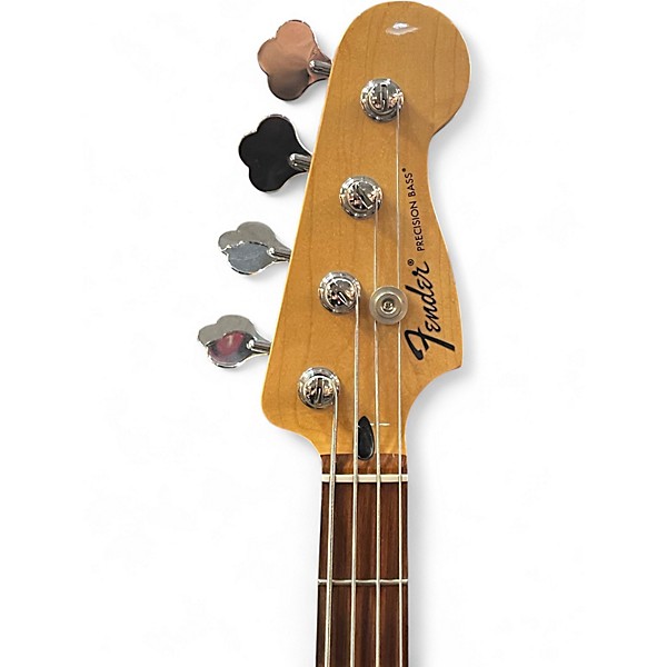 Used Fender Player Precision Bass 2 Tone Sunburst Electric Bass Guitar