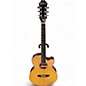 Used Epiphone PR4E Natural Acoustic Electric Guitar thumbnail