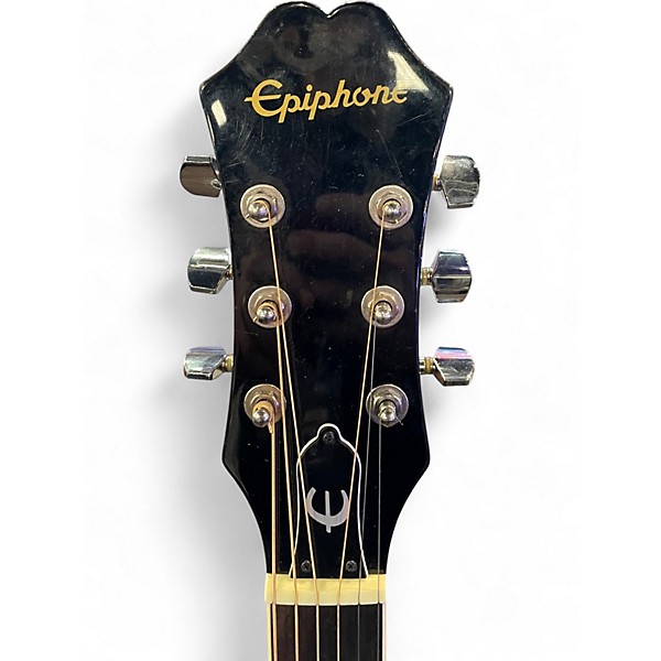 Used Epiphone PR4E Natural Acoustic Electric Guitar