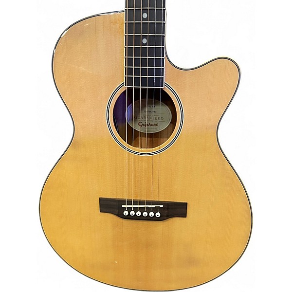 Used Epiphone PR4E Natural Acoustic Electric Guitar