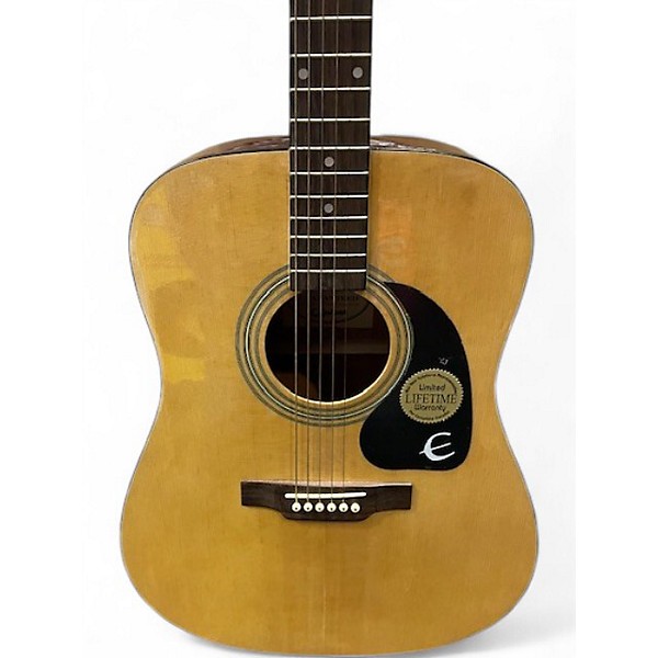 Used Epiphone PR100 Butterscotch Blonde Acoustic Guitar