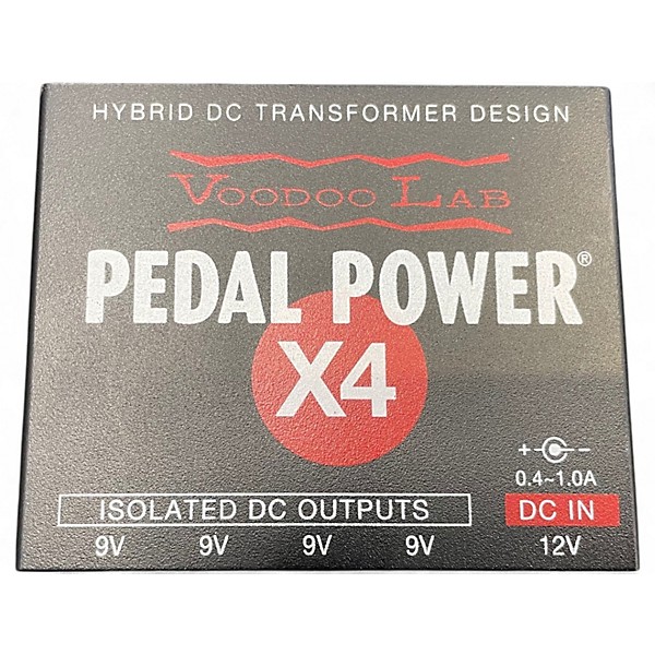 Used Voodoo Lab Pedal Power X4 Power Supply