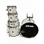 Used 2023 ddrum 5 Piece D2 White Drum Kit
