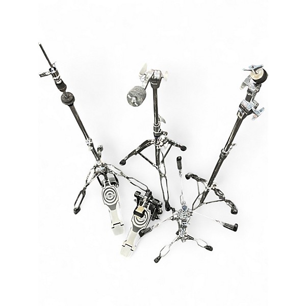 Used 2023 ddrum 5 Piece D2 White Drum Kit
