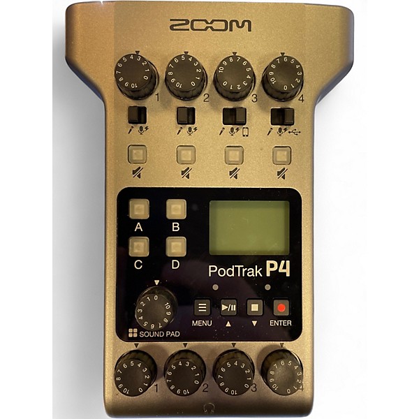 Used Zoom PODTRAK P4 MultiTrack Recorder