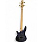 Used Ibanez SR300EDX Blue Ghost Flames Electric Bass Guitar