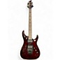 Used Schecter Guitar Research Hellraiser C1 Floyd Rose Black Cherry Solid Body Electric Guitar thumbnail