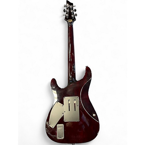 Used Schecter Guitar Research Hellraiser C1 Floyd Rose Black Cherry Solid Body Electric Guitar