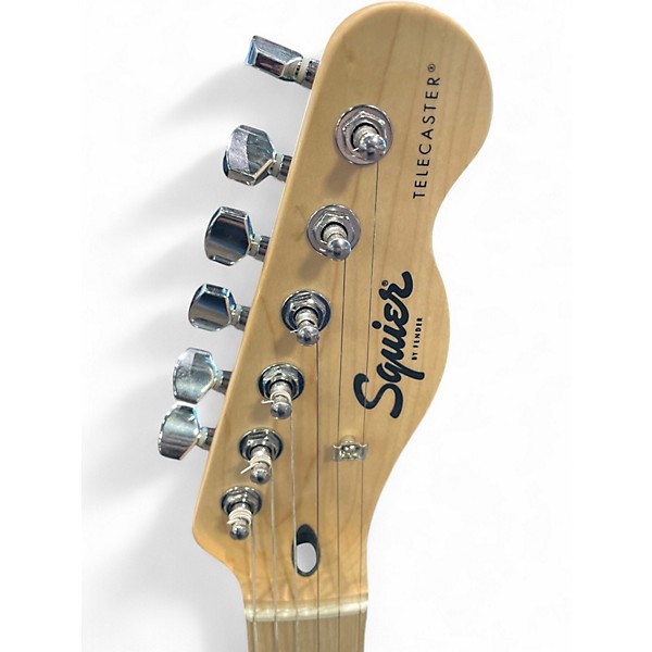 Used Squier Telecaster Butterscotch Solid Body Electric Guitar