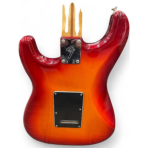 Used Fender Player Stratocaster Cherry Sunburst Solid Body Electric Guitar