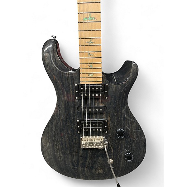 Used PRS Swamp Ash Special Trans Black Solid Body Electric Guitar