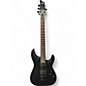 Used Schecter Guitar Research C1 Platinum BLACKOUT Solid Body Electric Guitar thumbnail