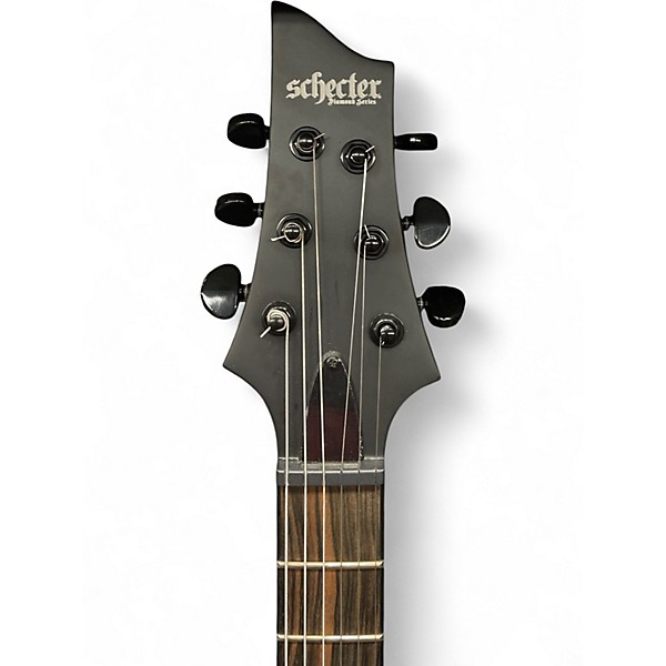 Used Schecter Guitar Research C1 Platinum BLACKOUT Solid Body Electric Guitar