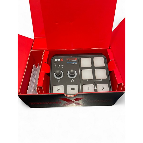 Used RODE STREAMER X  Audio Interface