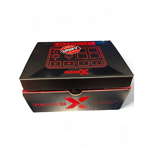 Used RODE STREAMER X  Audio Interface