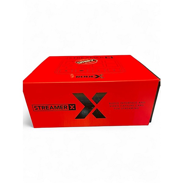 Used RODE STREAMER X  Audio Interface