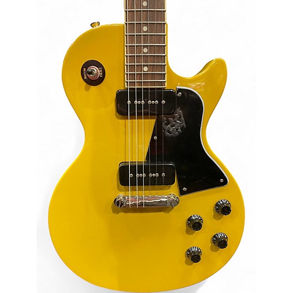 Used Epiphone Les Paul Special P90S Yellow Solid Body Electric Guitar