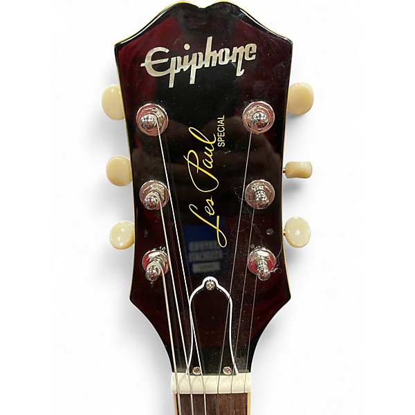 Used Epiphone Les Paul Special P90S Yellow Solid Body Electric Guitar
