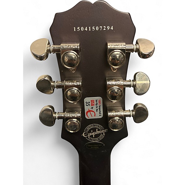 Used Epiphone Les Paul Traditional Pro Wine Red Solid Body Electric Guitar