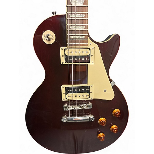 Used Epiphone Les Paul Traditional Pro Wine Red Solid Body Electric Guitar