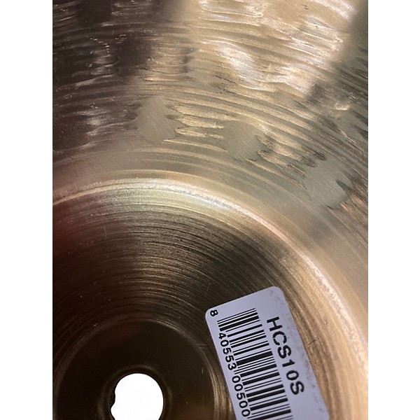 Used MEINL 10in HCS Splash Cymbal
