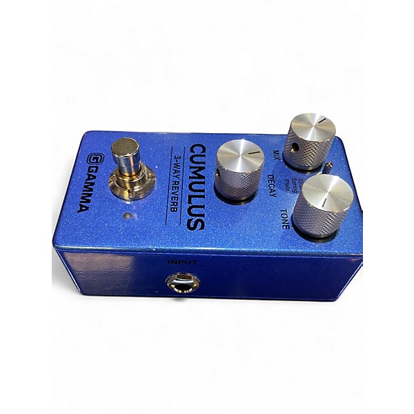 Used GAMMA CUMULUS 3-WAY REVERB Effect Pedal