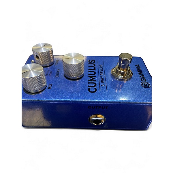 Used GAMMA CUMULUS 3-WAY REVERB Effect Pedal