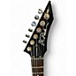 Used B.C. Rich Bronze Series Mockingbird Black Solid Body Electric Guitar