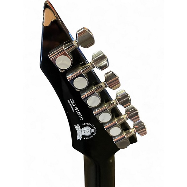 Used B.C. Rich Bronze Series Mockingbird Black Solid Body Electric Guitar