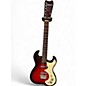 Used Silvertone 1449  RED SILVER FLAKE Hollow Body Electric Guitar thumbnail
