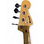 Used Warmoth J STYLE PARTS BASS YELLOW Electric Bass Guitar