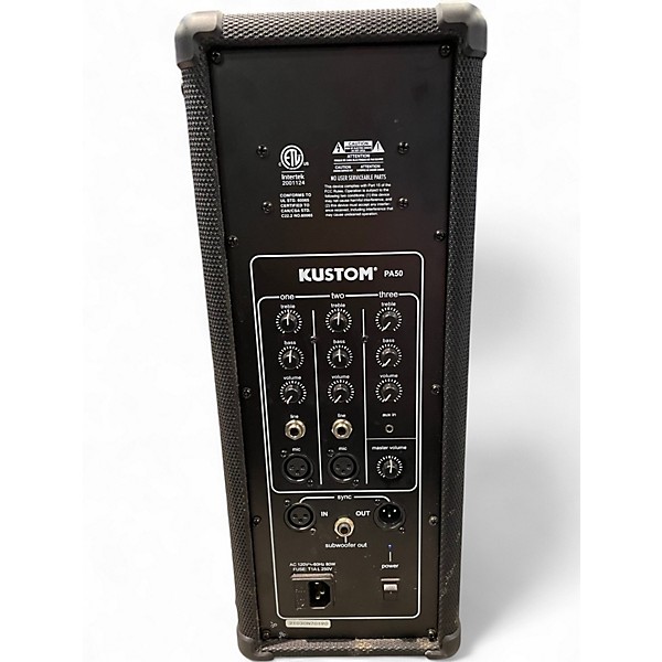 Used Kustom PA PA50 Powered Speaker