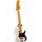Used Fender American Ultra Precision Bass Arctic Pearl Electric Bass Guitar thumbnail